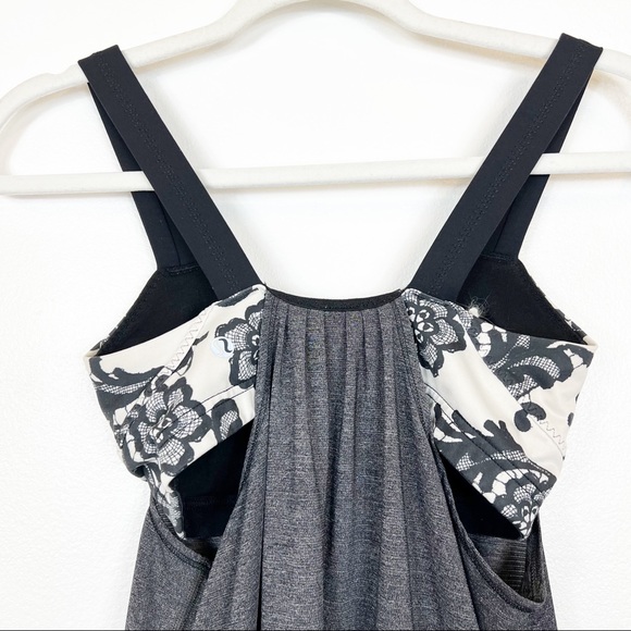 Lululemon Run Back On Track Laceoflage Tank Top Size 4 - Picture 5 of 12